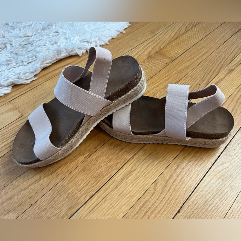 Pink Madden Girl Platform Sandals
